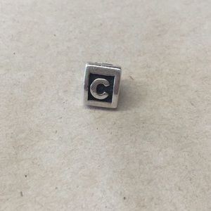 Classic Pandora C charm