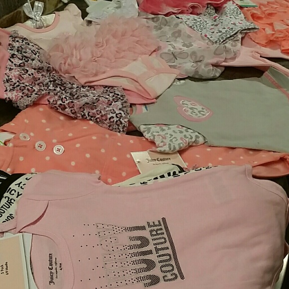 Baby girl variety pack of clothes