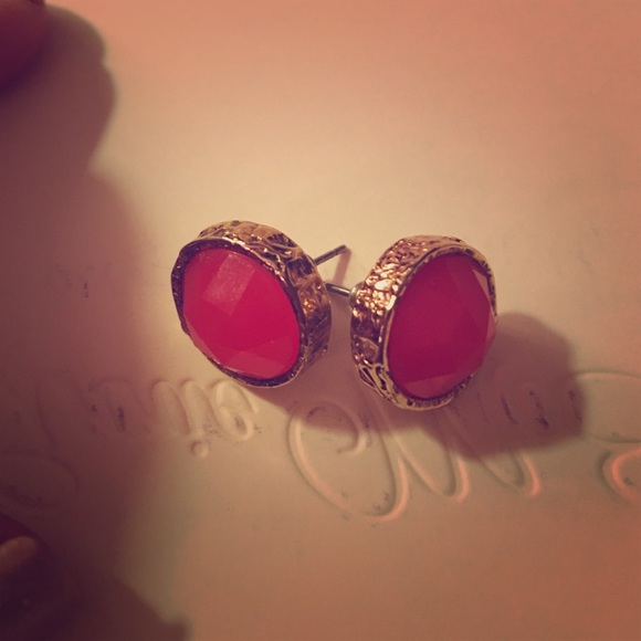 Pink Marc Jacobs earrings