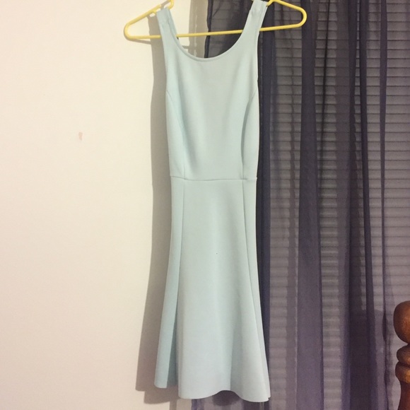 Blue Mini Dress