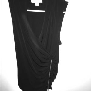 Michael Kors Zip-Sode Blouse