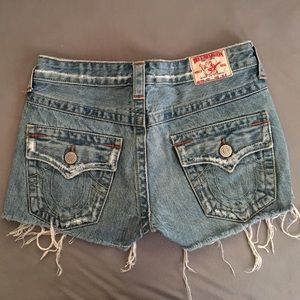 Authentic True Religion jean shorts