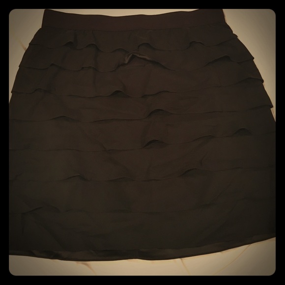 Black layered style skirt size 18w