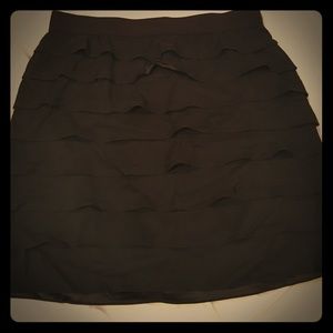 Black layered style skirt size 18w