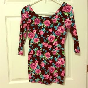 Floral Mini Dress