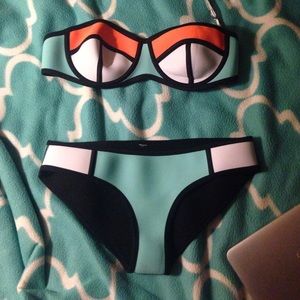 triangl swim suit