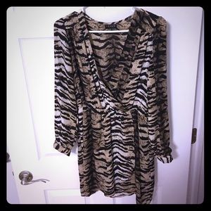 Chiffon Print Dress