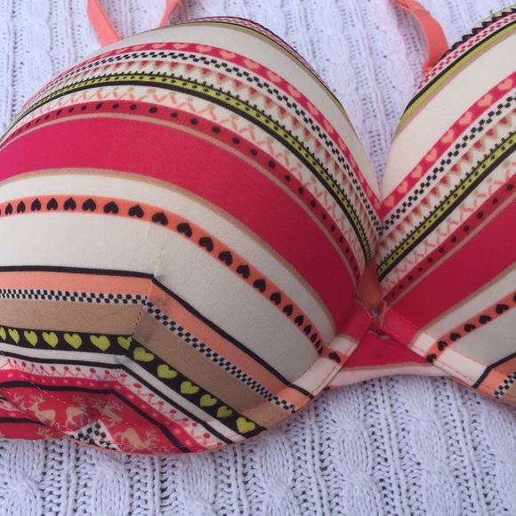 Flirtitude Intimates Sleepwear Flirtitude Twice As Nice Sassy Fair Isle Bra 36c Poshmark