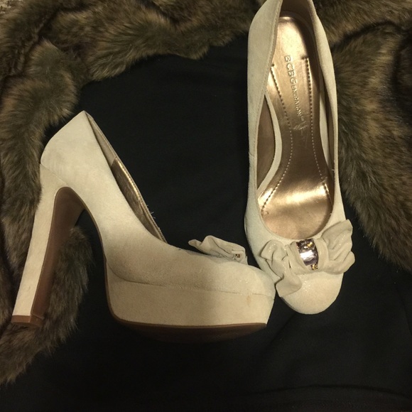BCBG generation nude Mary Jane pumps in size 7.5