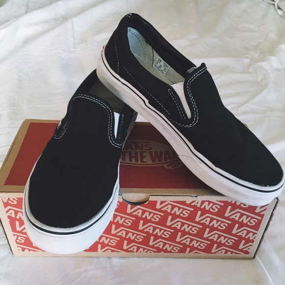 Classic Black Slip-on Vans
