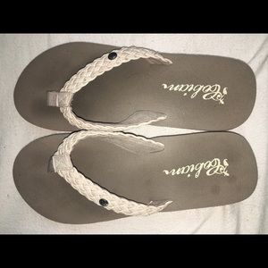 Cobain Braided bounce flip flops