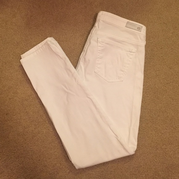 AG white jeans