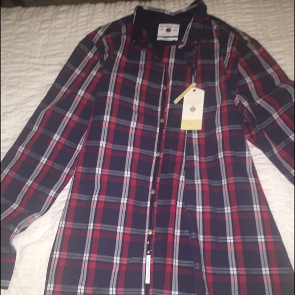 denim & flower flannel