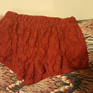 Forever 21 Lace Shorts
