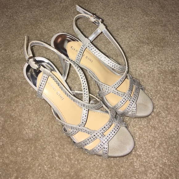 Silver heels