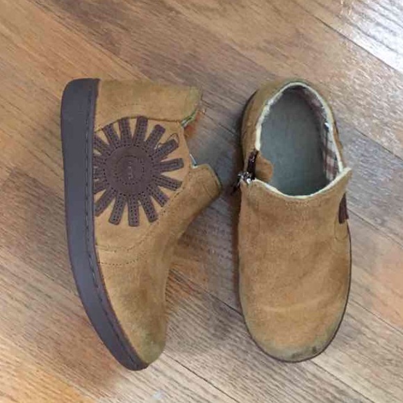 UGG "Marlee" ankle zip boots