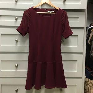 Elizabeth and James maroon size 4 dress