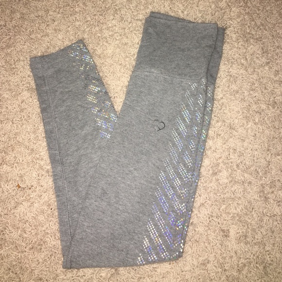 Gray leggings