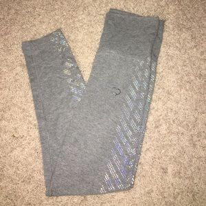 Gray leggings