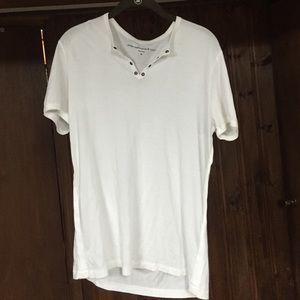 John varvatos white tee men's medium