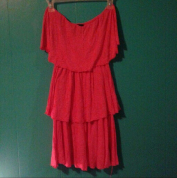 Strapless dress