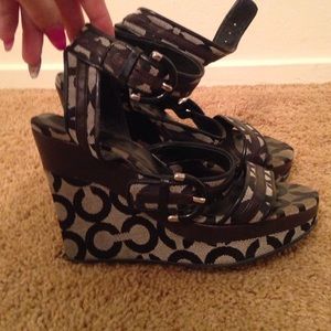Coach wedges