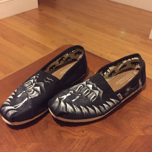 TOMS Haitian Artist Collective Unisex sz 8 Mens - Picture 2 of 4