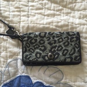 Coach Cheetah wallet