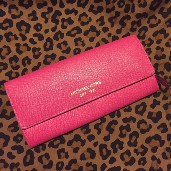 Pink Michael Kors Wallet