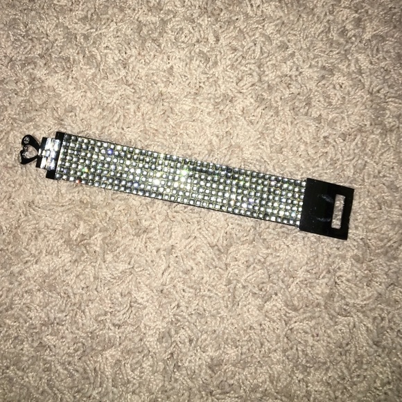 Dressy rhinestone bracelet