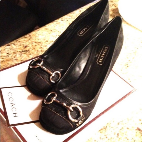 Coach Shoes - Authentic Coach wedges