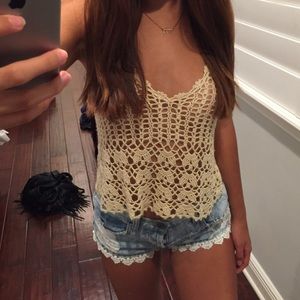LF crochet top