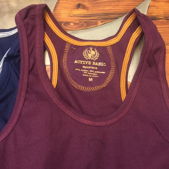 Set of 6 ribbed tanks brand new sold - Picture 4 of 4