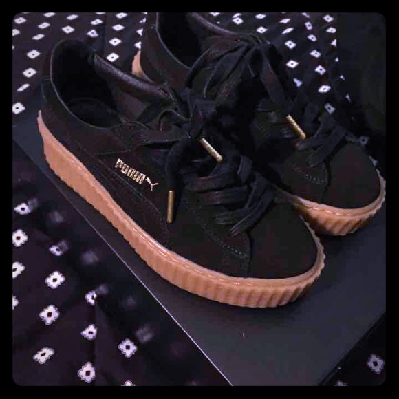 Puma Suede Creepers Black