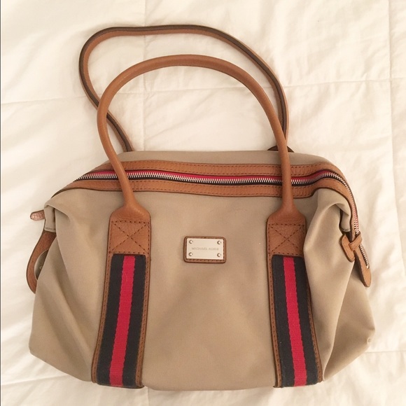 Tan Michael Kors handbag!