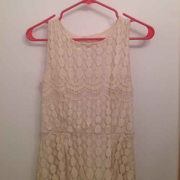 Lace High Low Dress