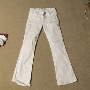 White joes jeans