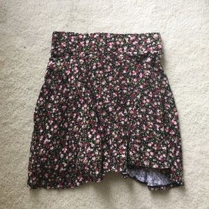 Floral Skater Skirt