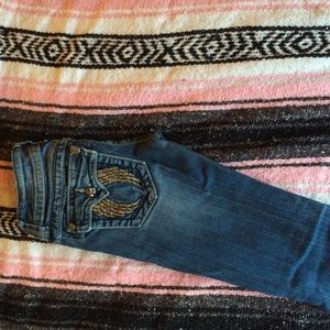 Size 24 Boot Cut Miss Me Jeans