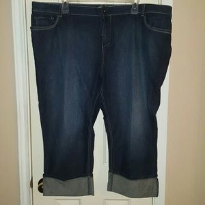 merona capri jeans, size 26