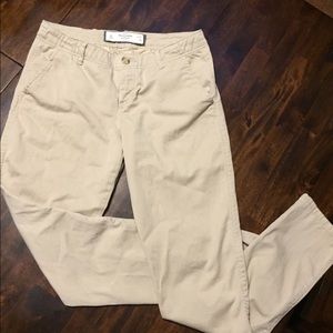 Abercrombie Tan Chino Pants