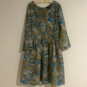 H&M paisley dress