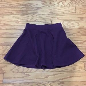 Purple Skater Skirt