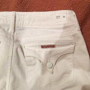 Collins Hudson white jeans