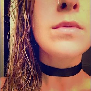 Black ribbon Choker !