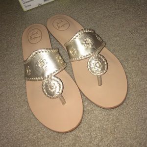 Platinum "Capri" Jack Rogers sandals