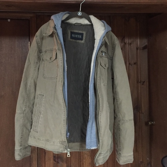 Guess jacket men's medium