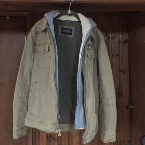 Guess jacket men's medium