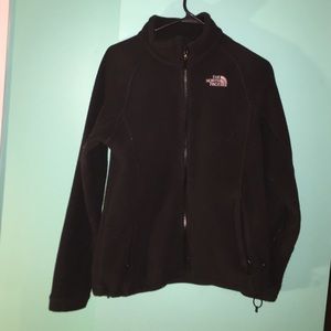 The North Face Women's Black Fleece Zip-Up