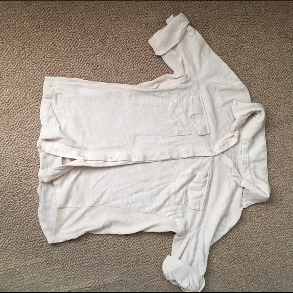 white button up